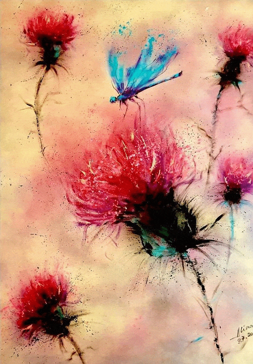 ArteDiAlina.com painting: great heat